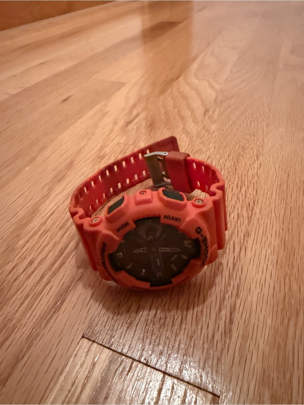 G-Shock Orange Resin Digital-Analog Sports Watch